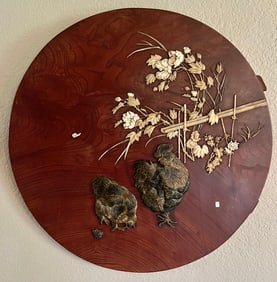 Spectacular Shibayama Plaque