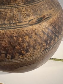 Superbly Incised Storage Jar, China, Yuan/Ming Dynasty