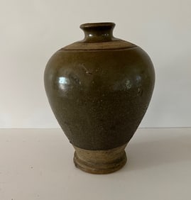 Chinese Celadon Meiping Vase, Song/Yuan