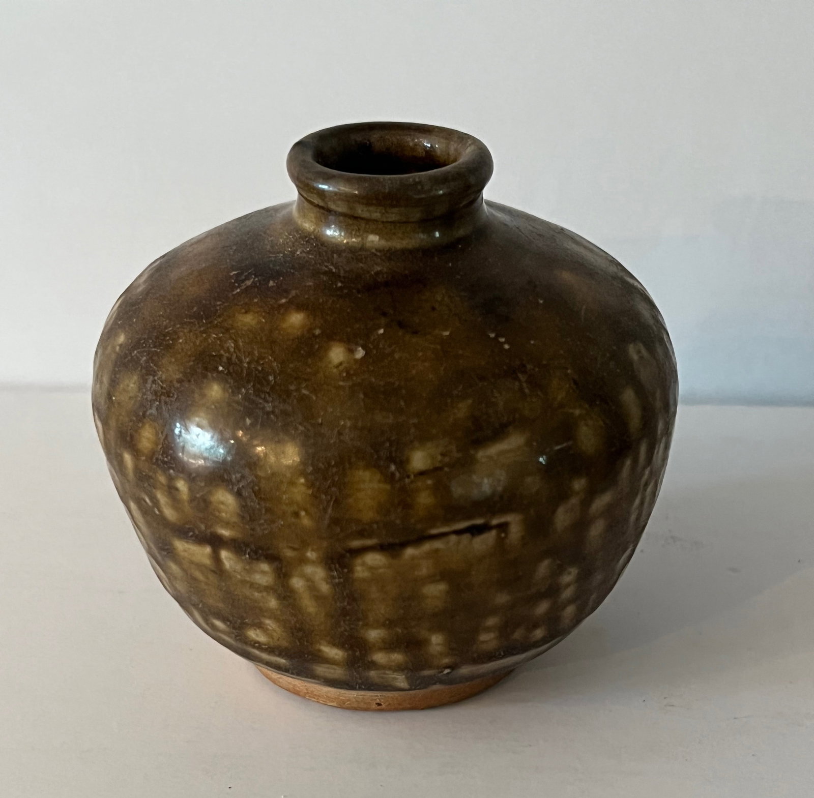 Amber Glazed Jarlet, Tang Dynasty (1 of 3)