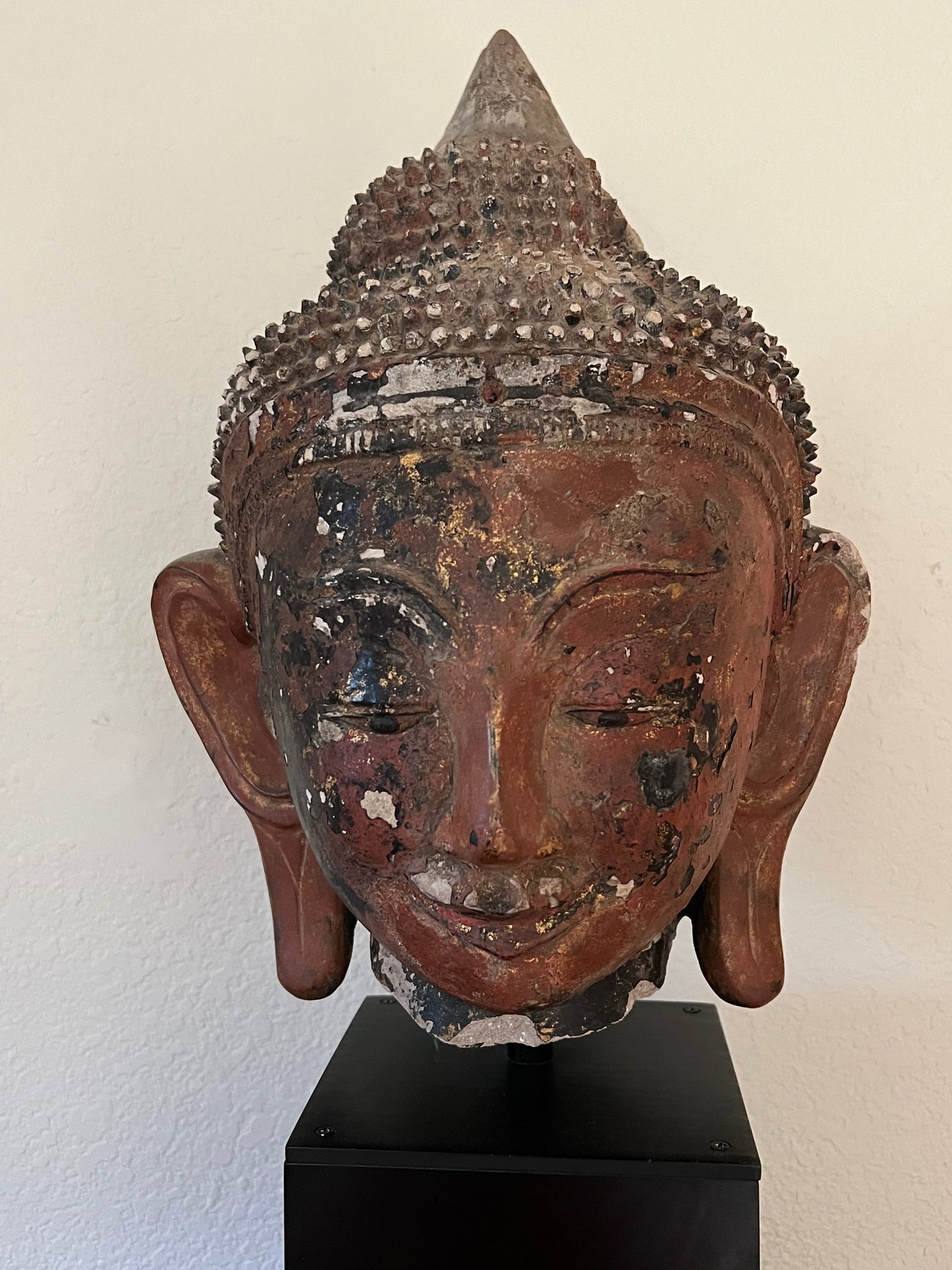 Massive Ava Period Buddha Head, 15/16th Century (1 of 9)