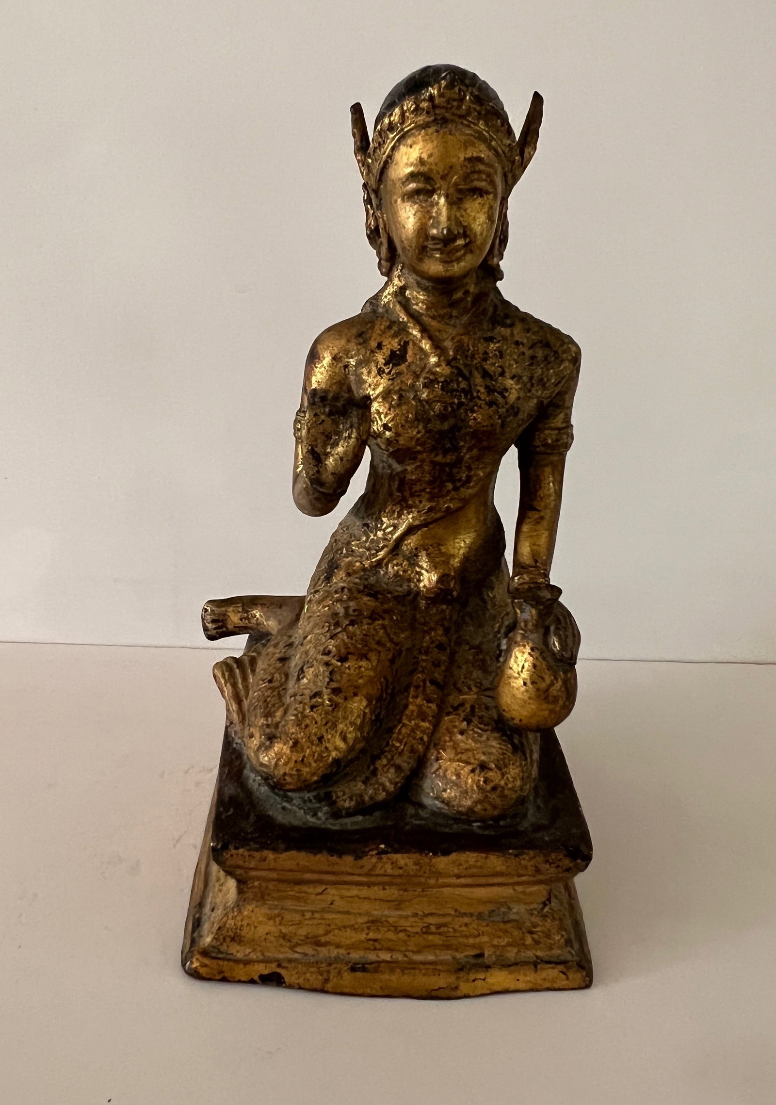 Cambodian School Bronze Dancer, 19/20th Century (1 of 5)