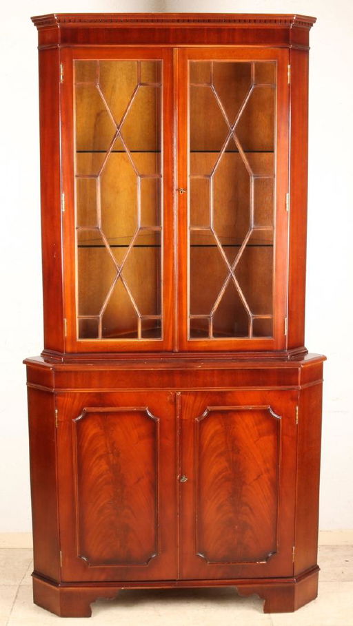 Old English Mahogany Corner Cabinet Style Furniture S Jan 13 Old English Mahogany Corner Cabinet Style Furniture S