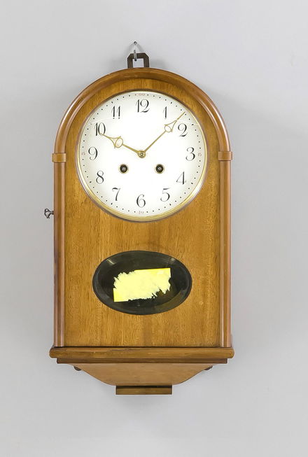 Walnut Lenzkirch Wall Clock Aug 1 Million Nr Oct 05 19 Twents Veilinghuis In Netherlands