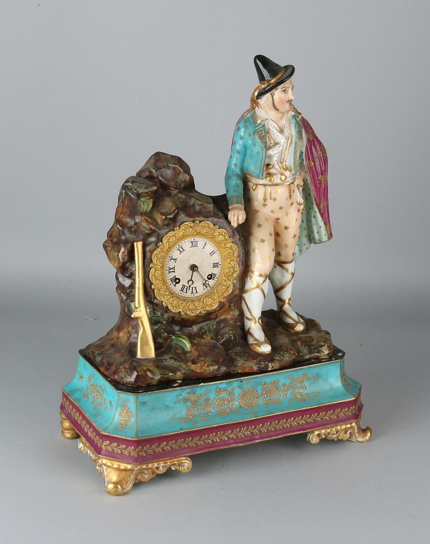 Early 19th century Jacob Petit style JACOB PETIT PORCELAIN TURQUOISE AND