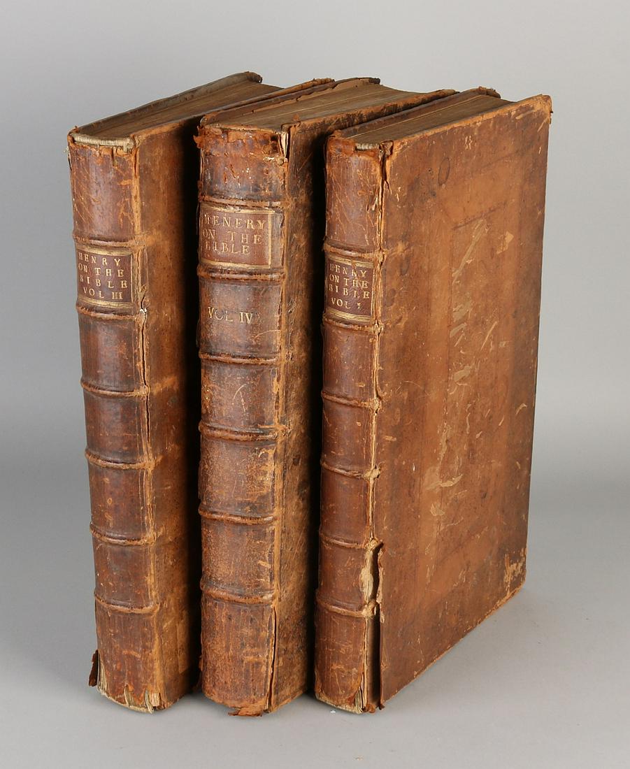Three 18th century English Bibles. Anno 1710 - 1712. An (1 of 2)