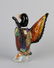 Large Murano-style duck glass. Glass fusing. 21st - 2