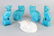 Five times old porcelain. 20th century. Consisting of: