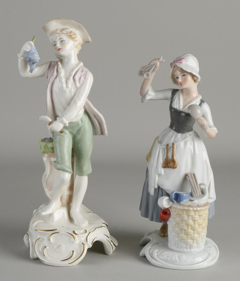 Two German porcelain Hummel figures. Second half (1 of 2)