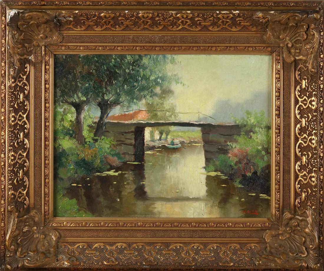 M. Ottee (Arnoud van Gilst), Bridge at Giethoorn (1 of 1)