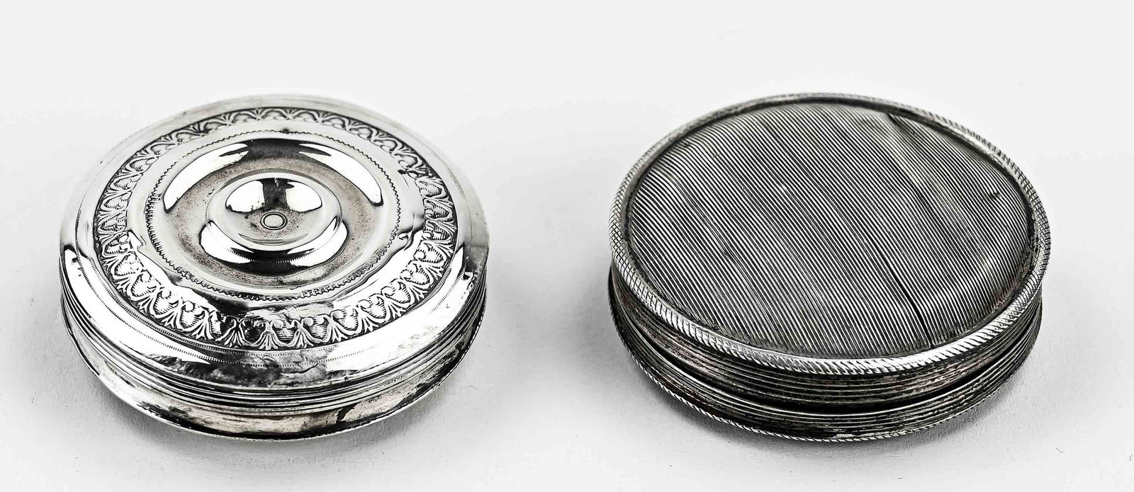 2 Silver Pill Boxes (1 of 1)