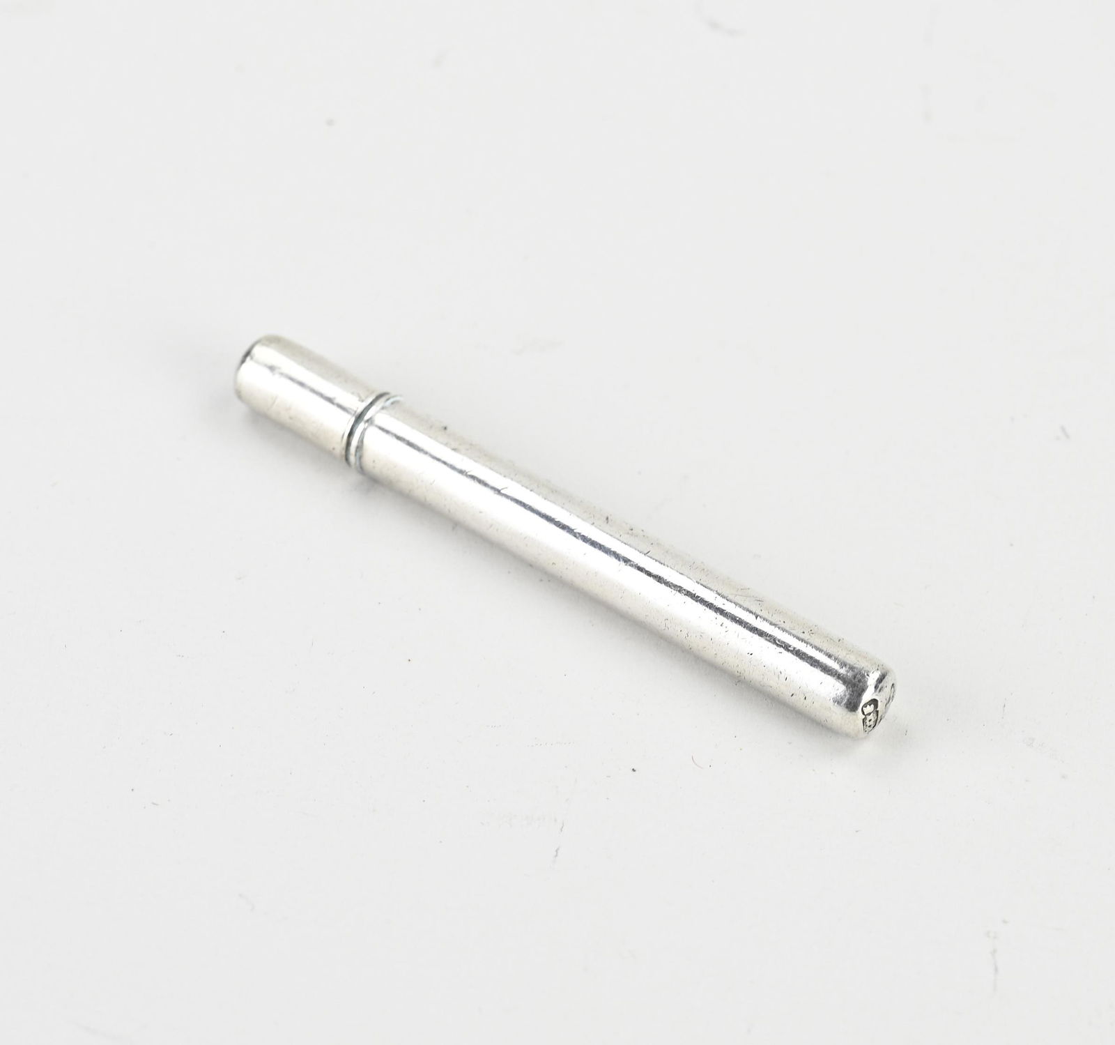 Silver Toothpick Holder/Needle Case (1 of 1)