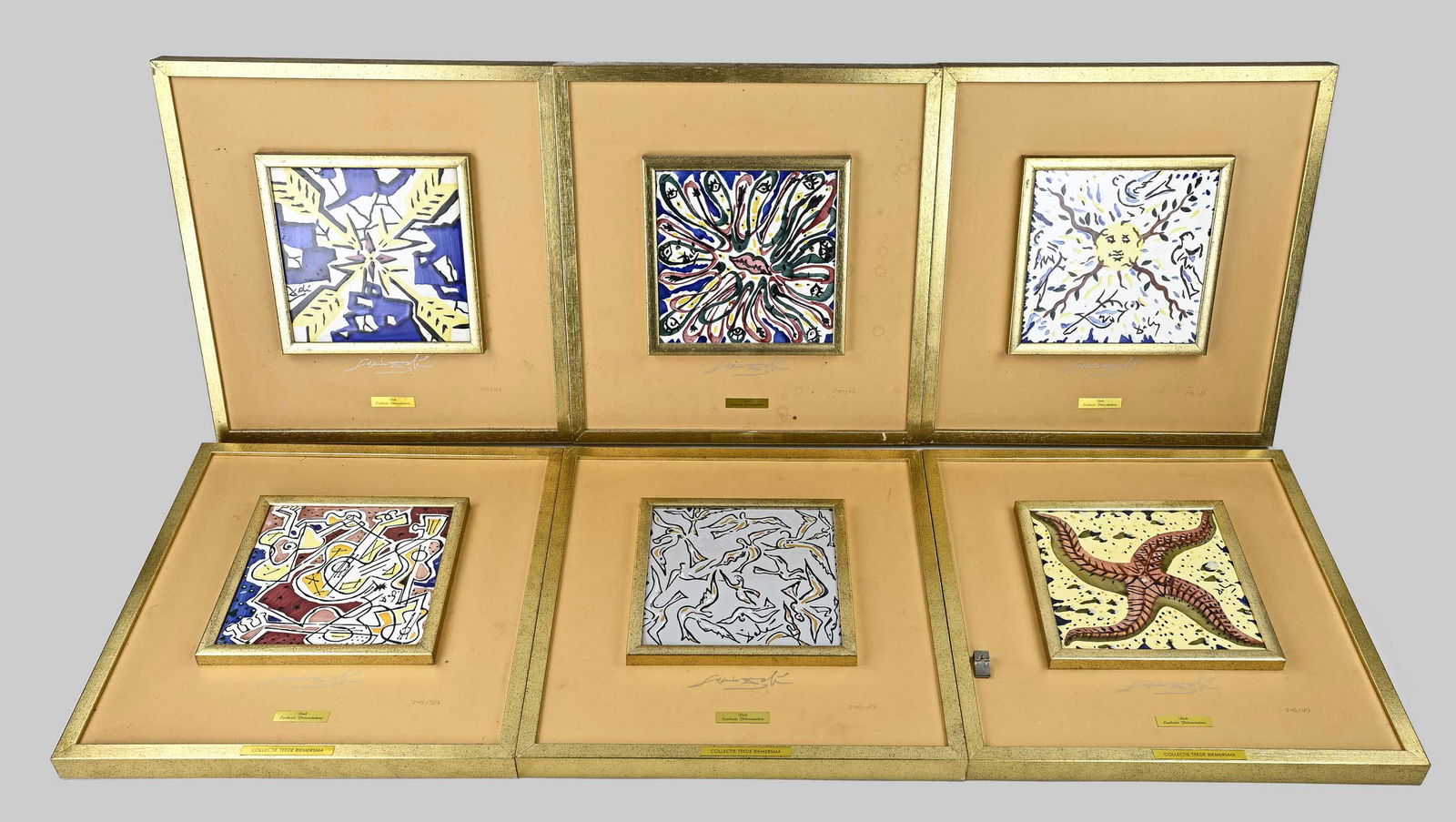 Series Salvador Dali tiles (6x) (1 of 2)