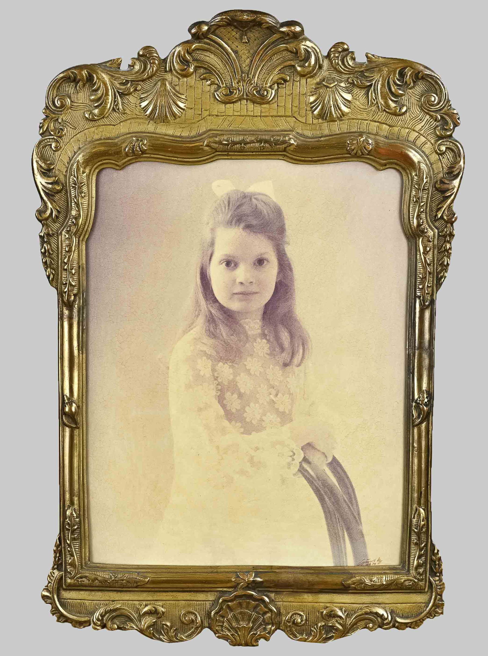 Gilded Soester mirror (Adreas Gursky) (1 of 1)