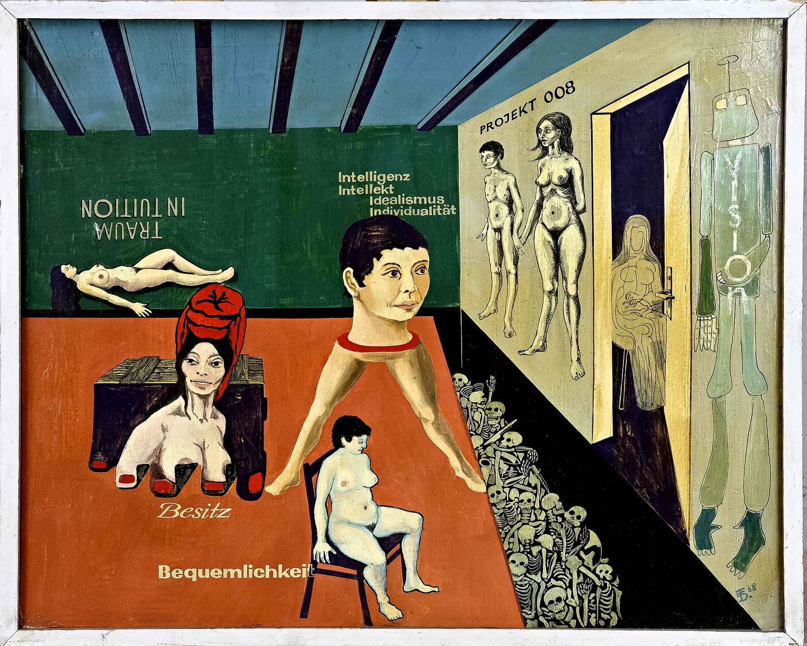 F. Diekmann, Surrealistic Figures Depiction (1 of 1)