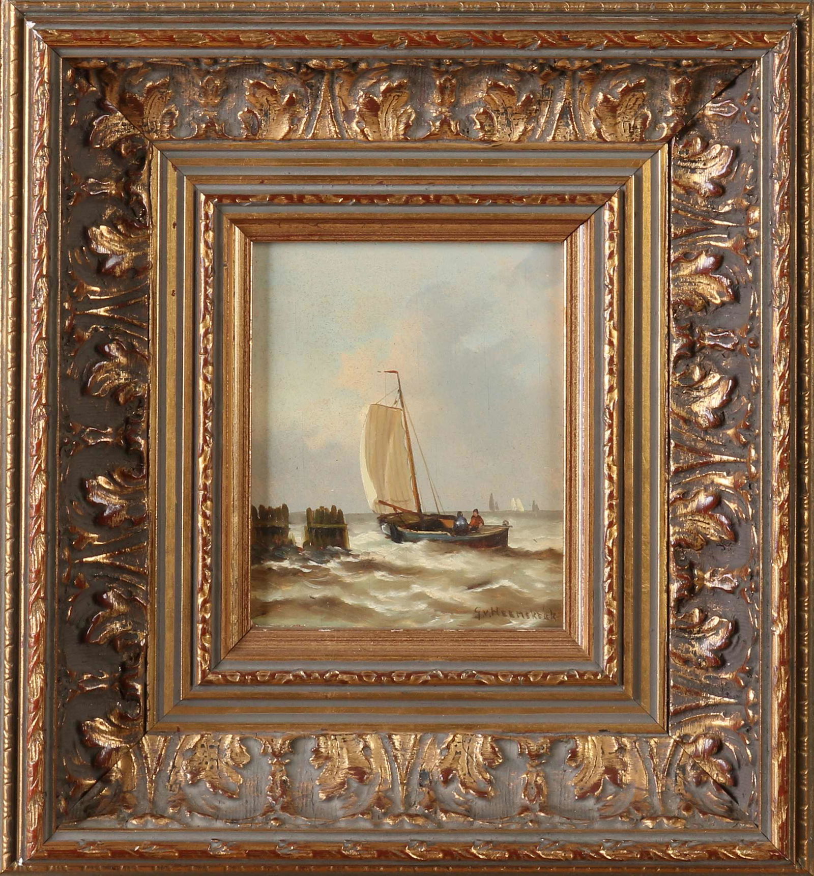 G. van Heemskerk, Sailboat (1 of 2)