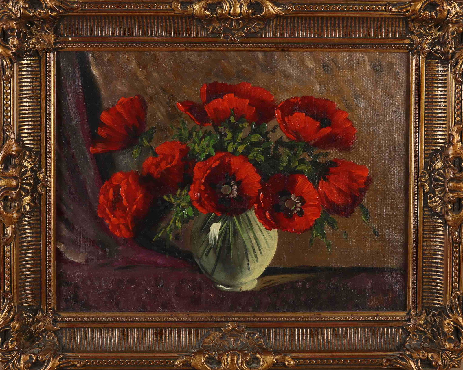 H. van Dijk, Vase with anemones (1 of 1)