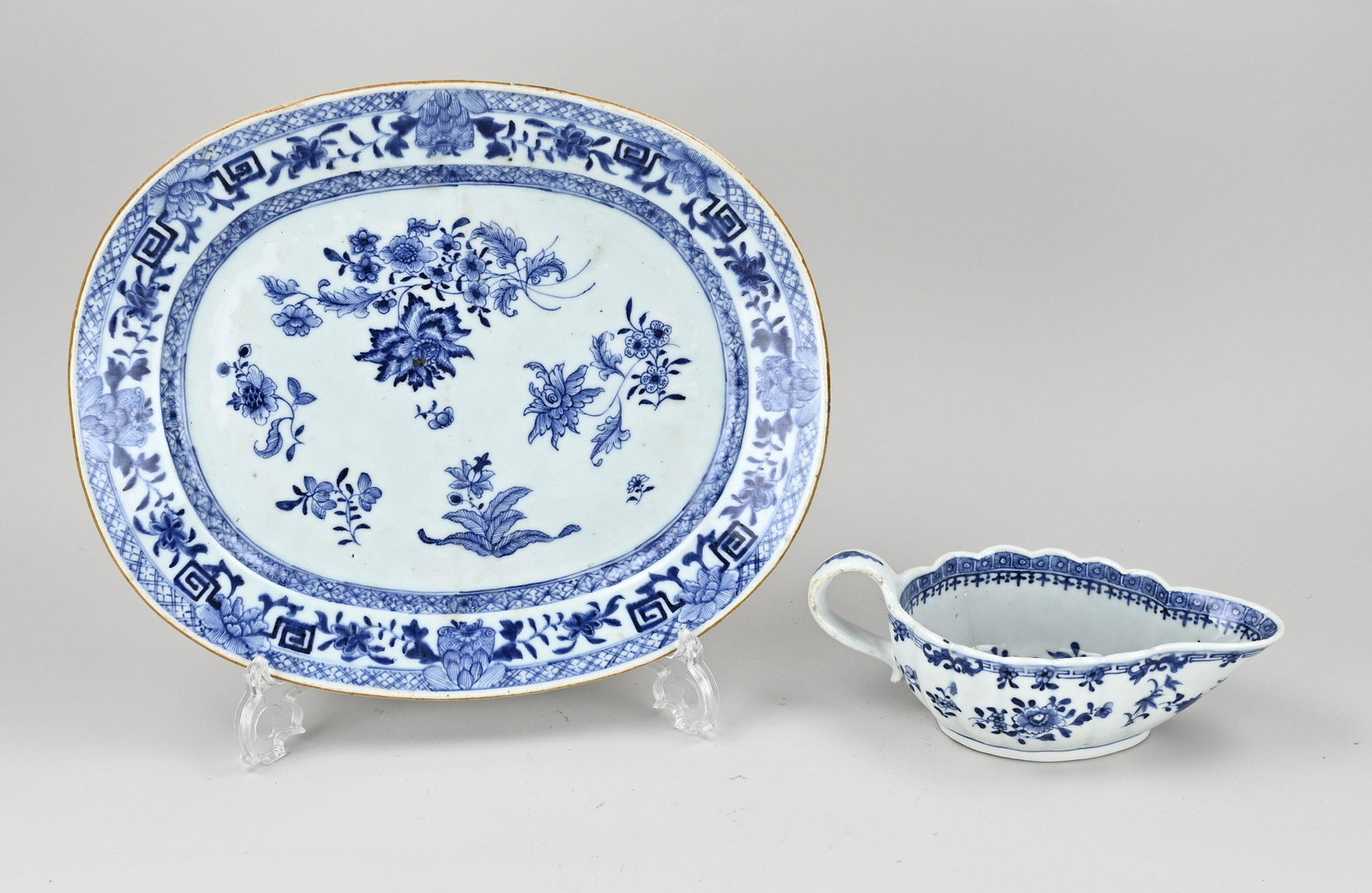 Two parts of Chinese porcelain (1 of 2)