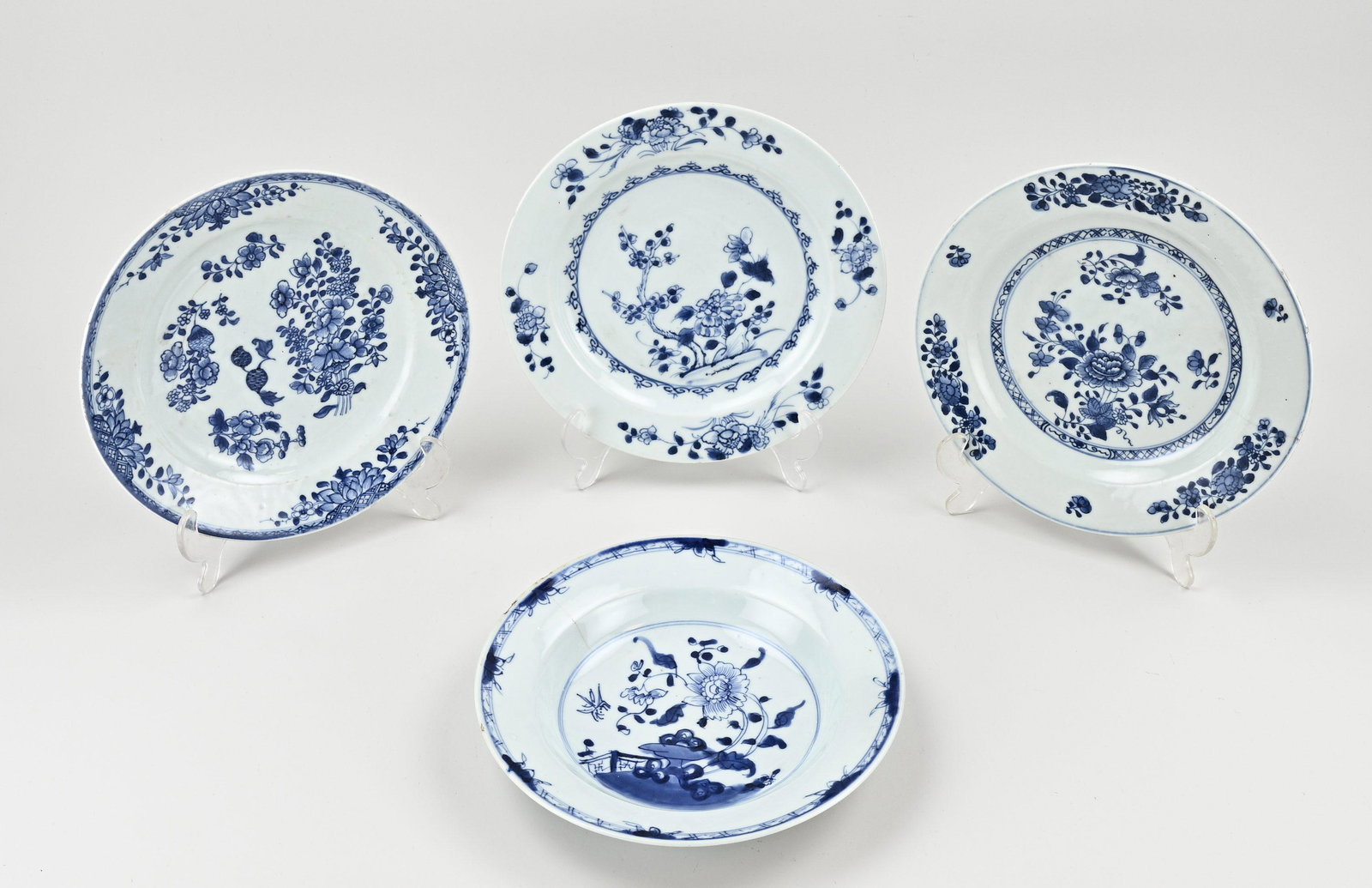 4x Chinese plates Ã˜ 22 - 23 cm. (1 of 1)