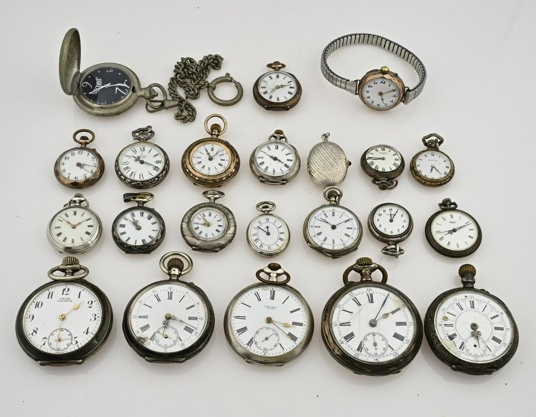 Lot of pocket watches (1 of 1)