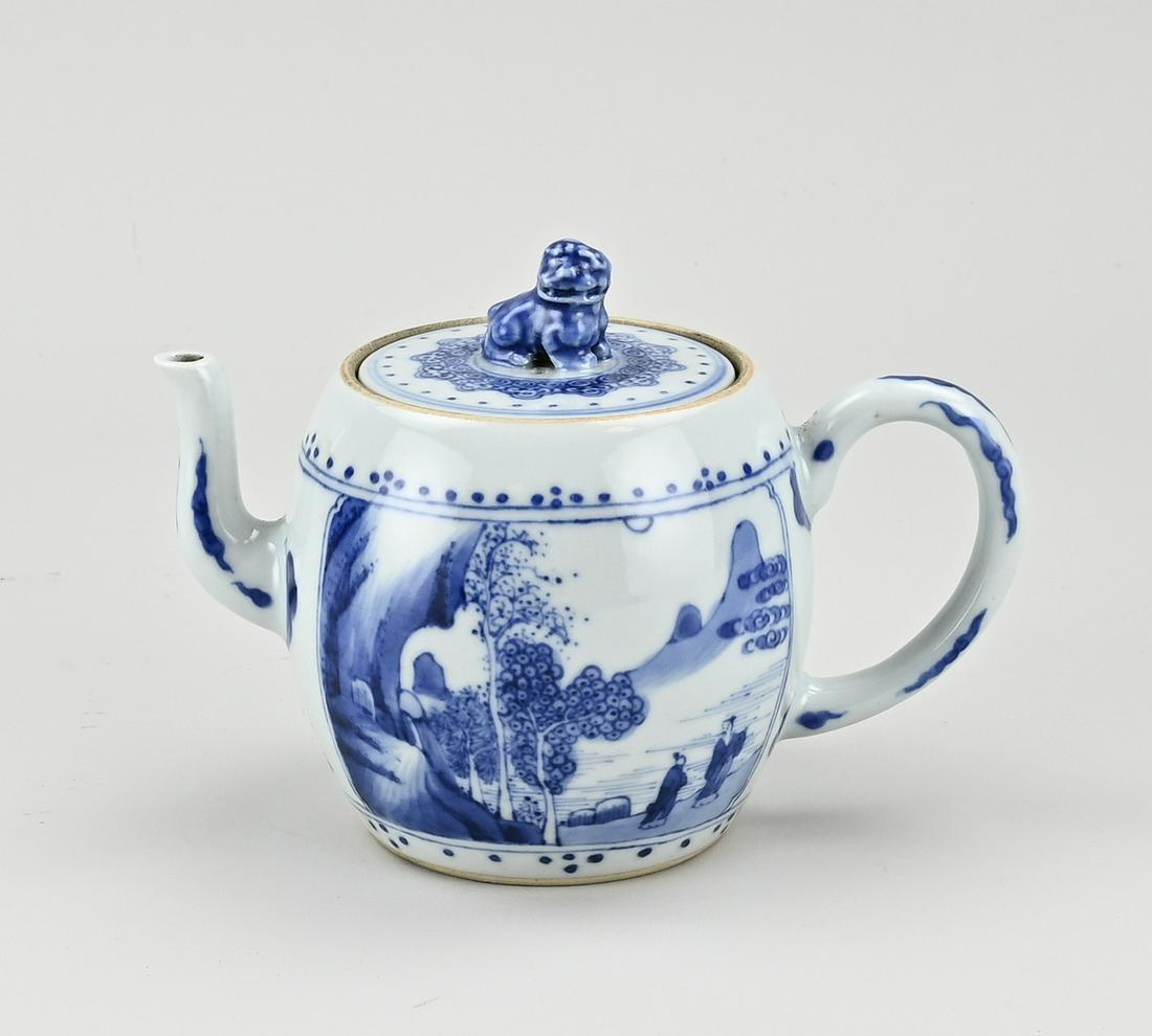Chinese tea pot Ã˜ 9 cm. (1 of 3)