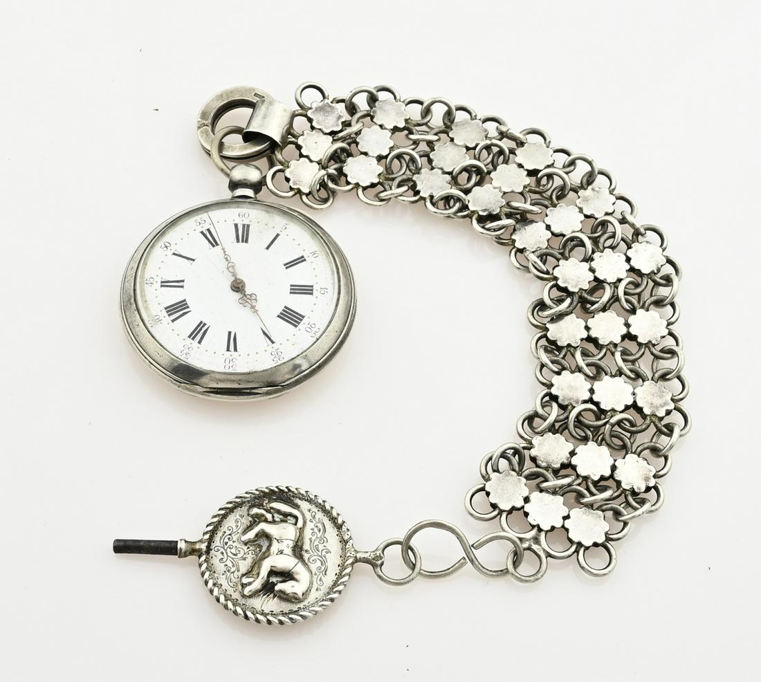 Silver men's watch (1 of 1)