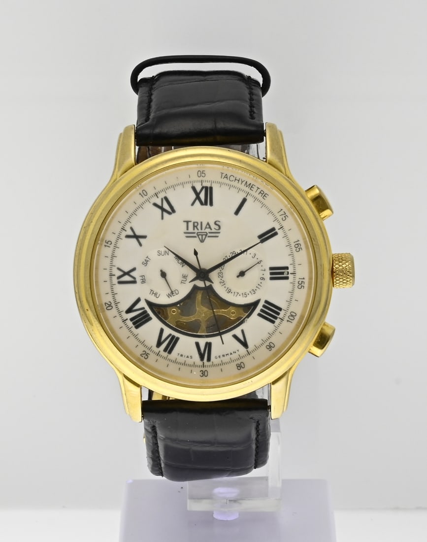 ドイツ TRIAS メンズ腕時計 Trias Watches Lim.edition Automatic With Kalenderanzeige