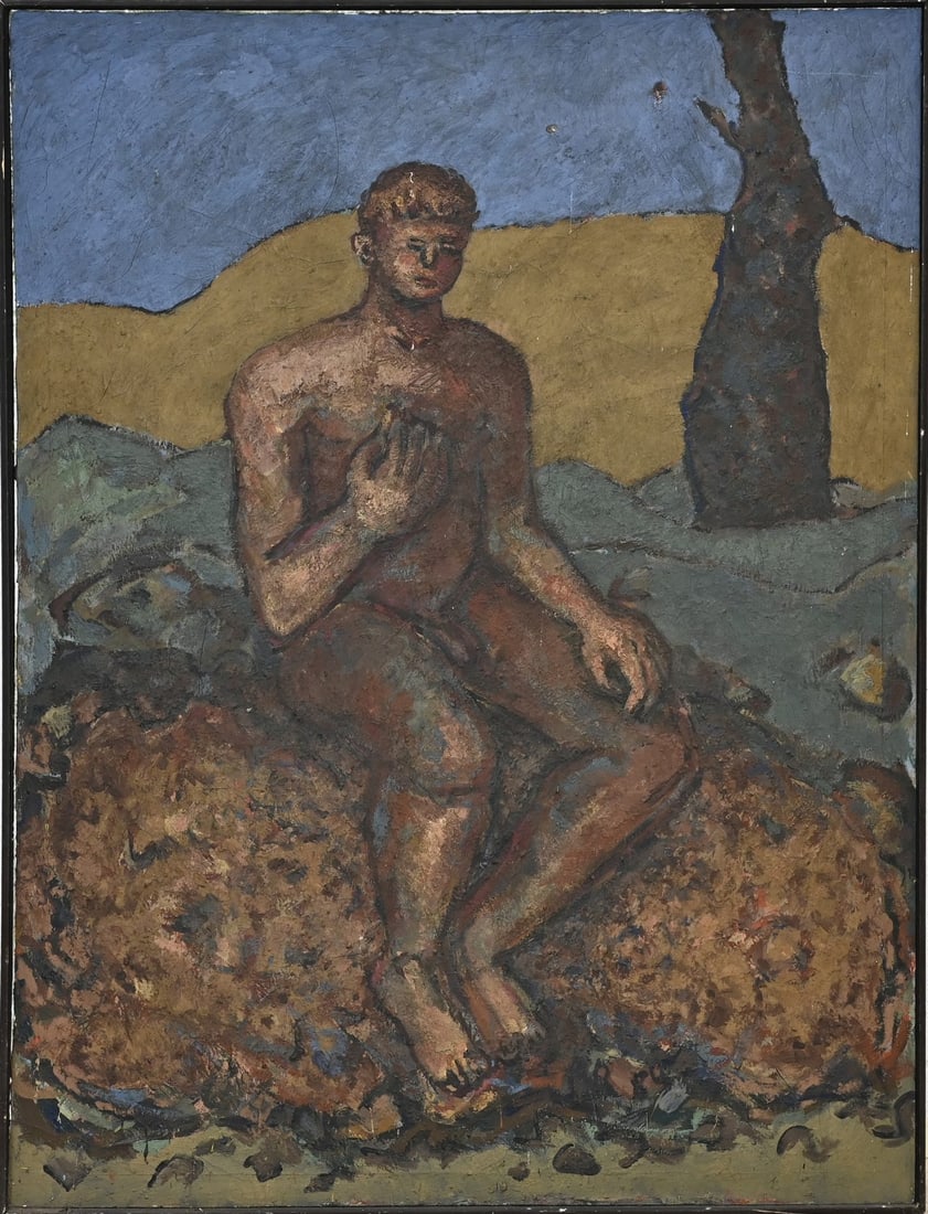 Verso Rosenthal, Naked man in landscape (1 of 1)