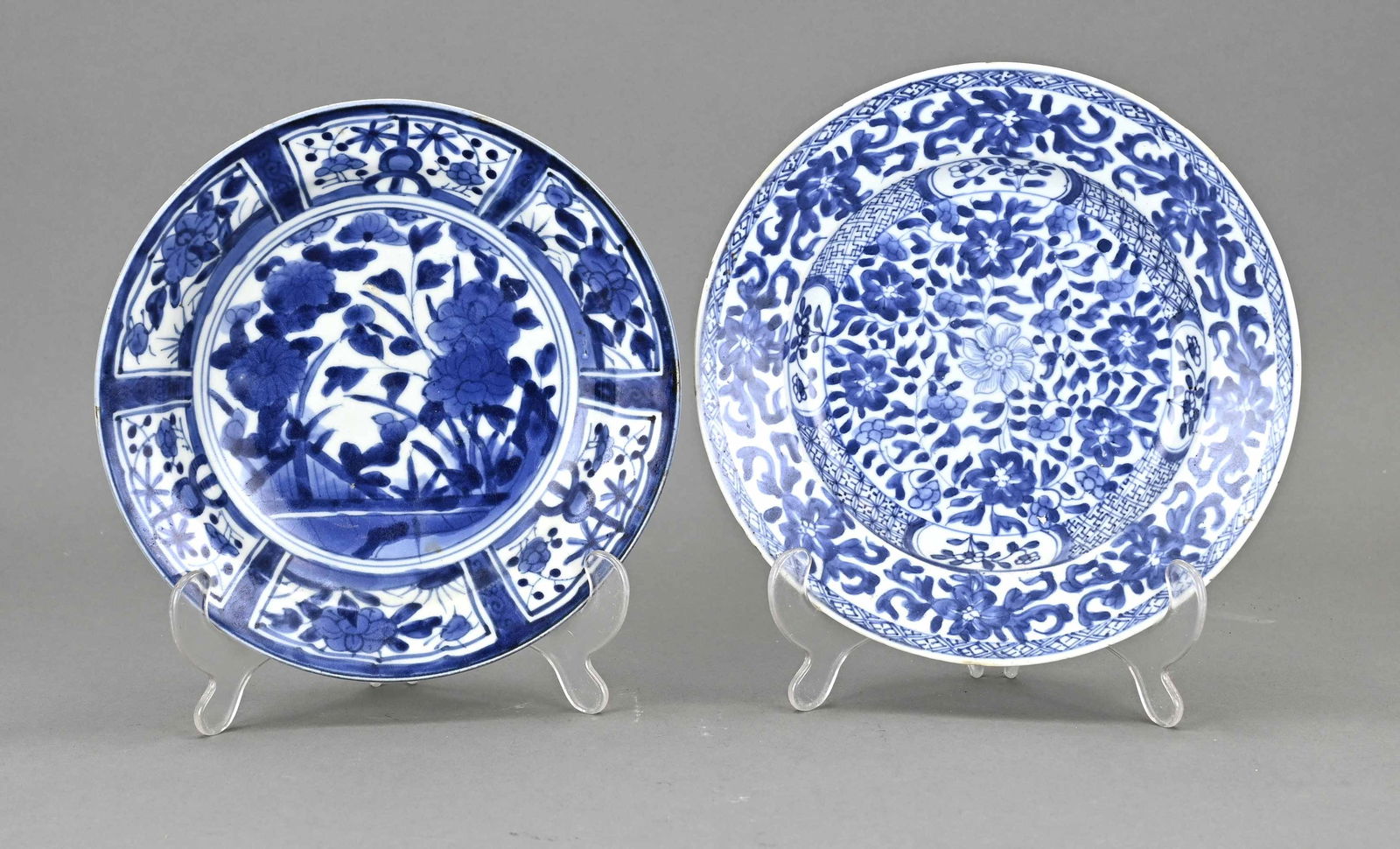 2x Chinese plate Ø 21.7 - Ø 22.5 cm. (1 of 2)