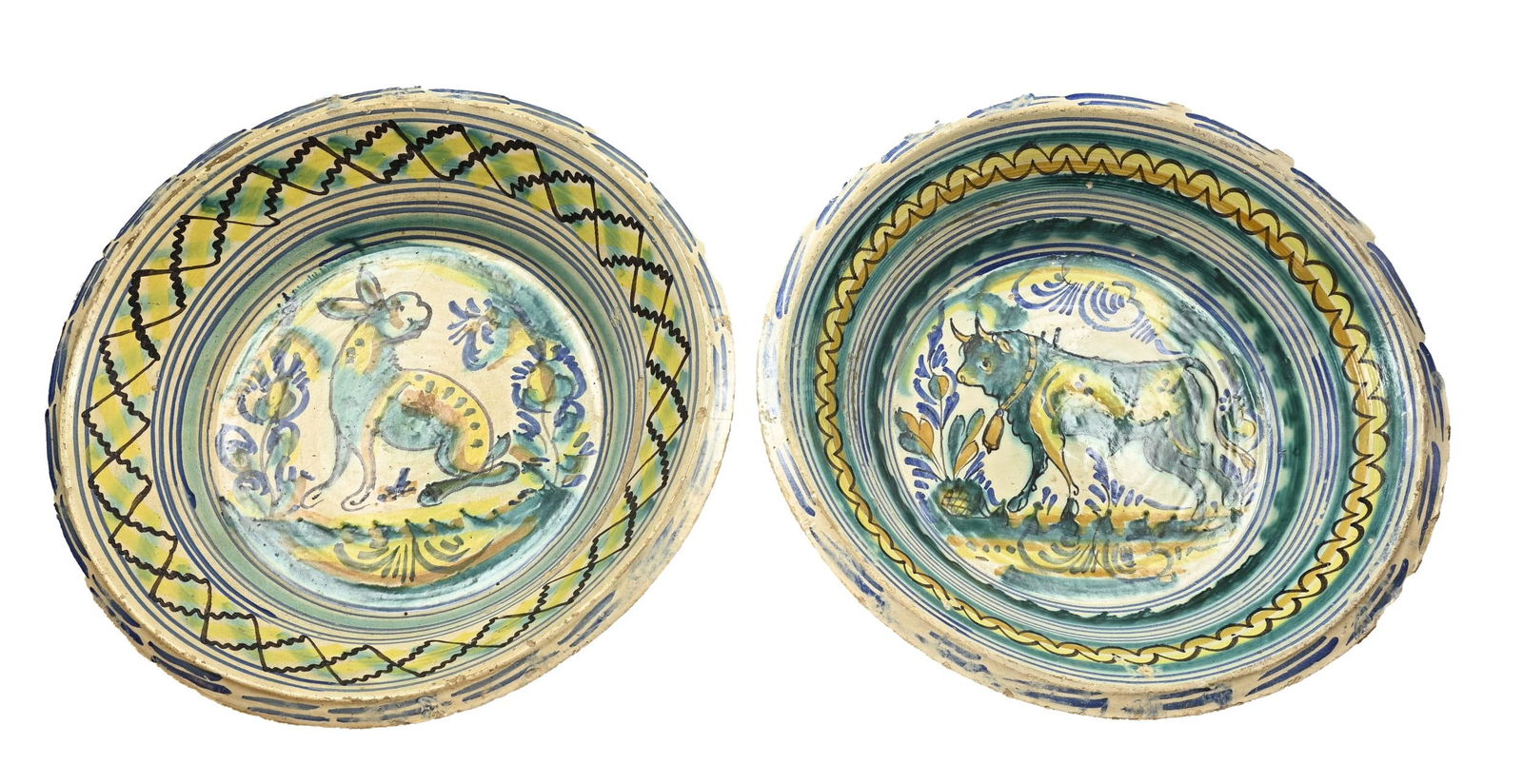 2 Fayence bowls (1 of 2)