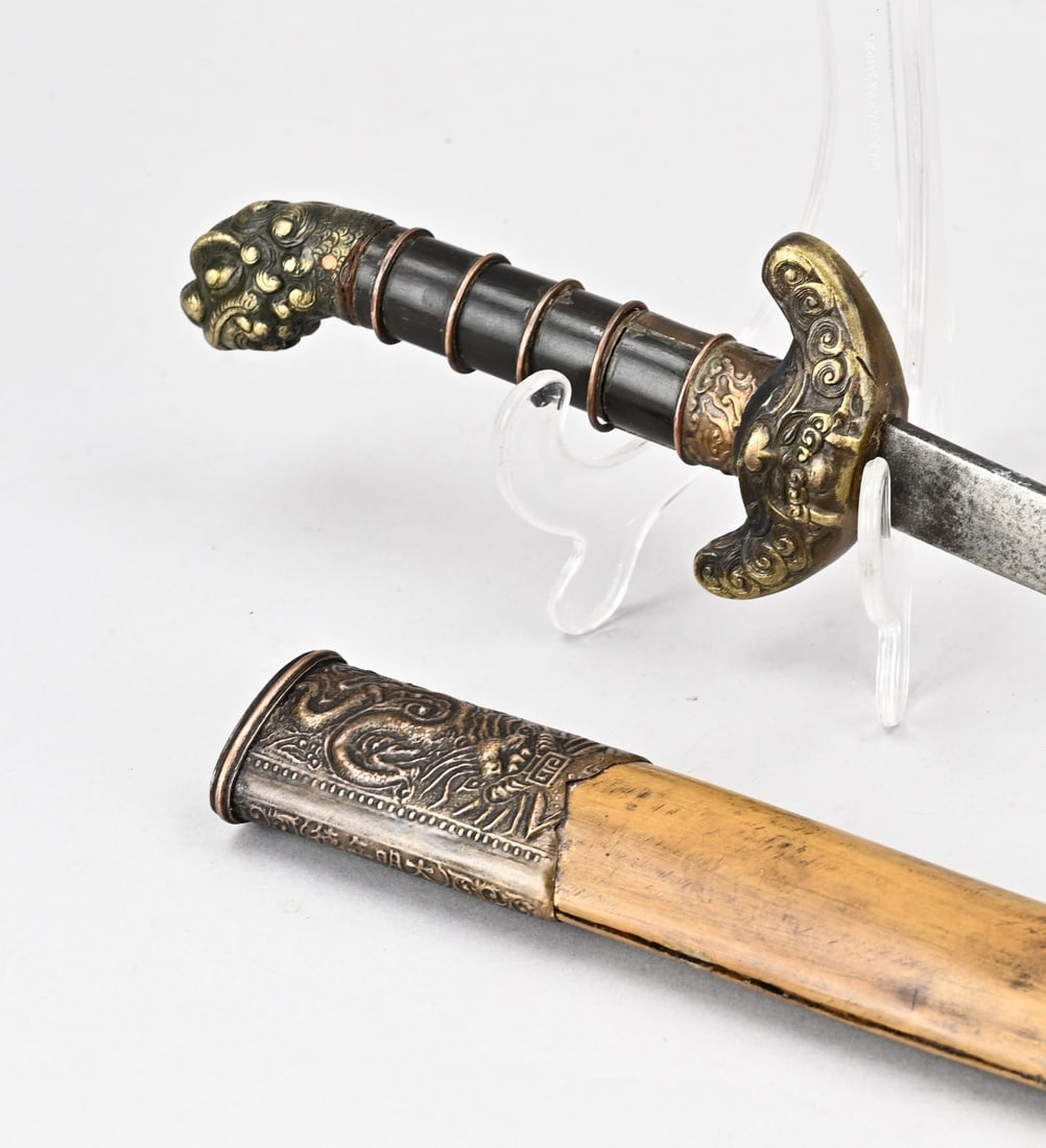 Antique Chinese short sword - 3