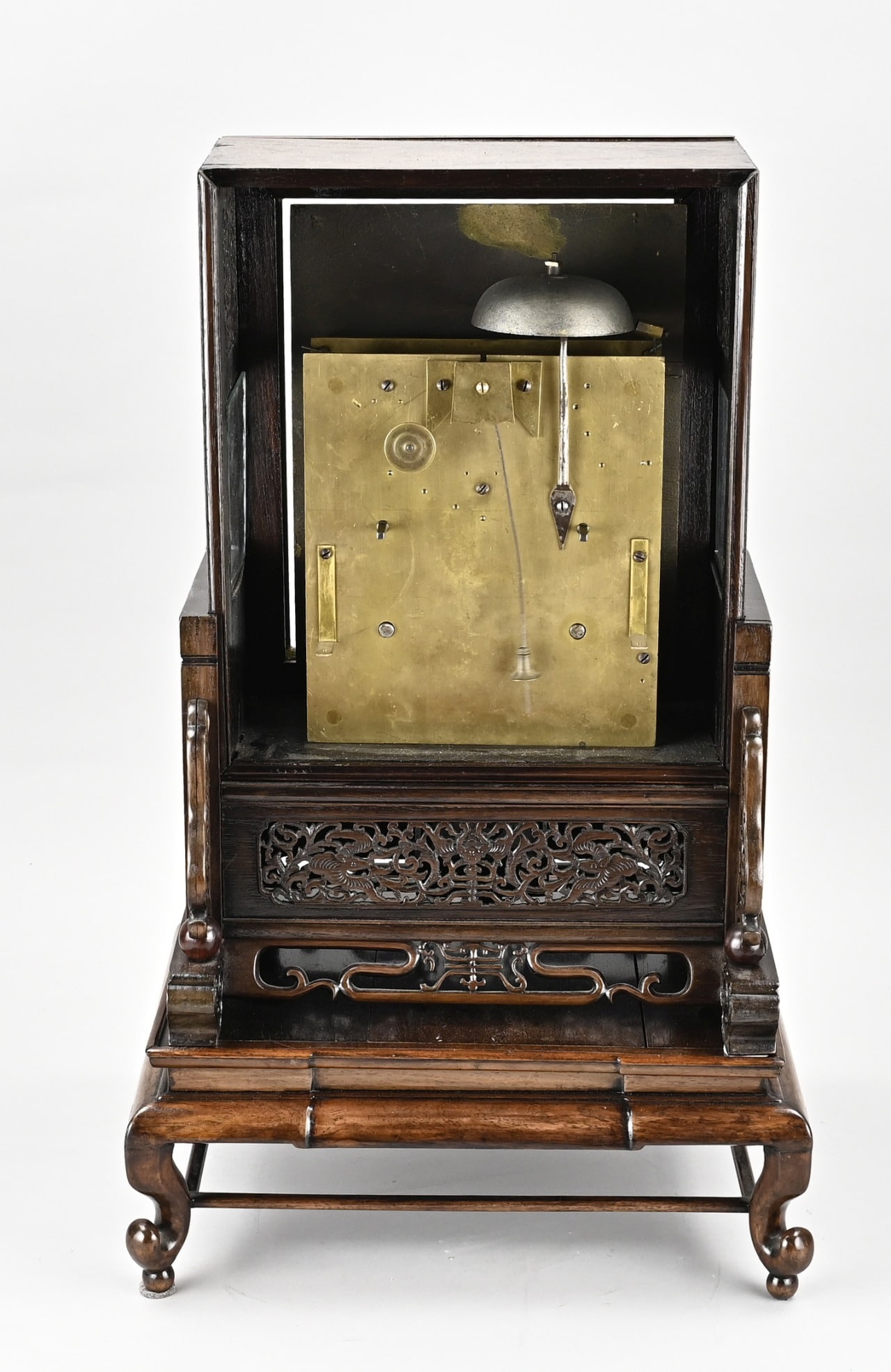 Chinese bracket clock, H 61 cm. - 3