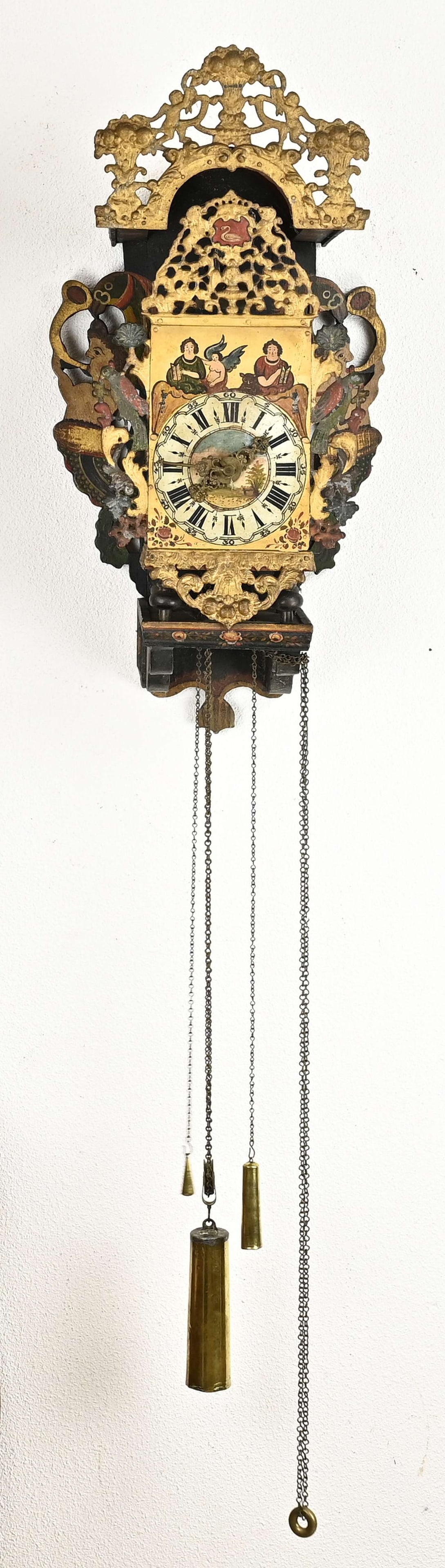 Frisian chair clock - 2