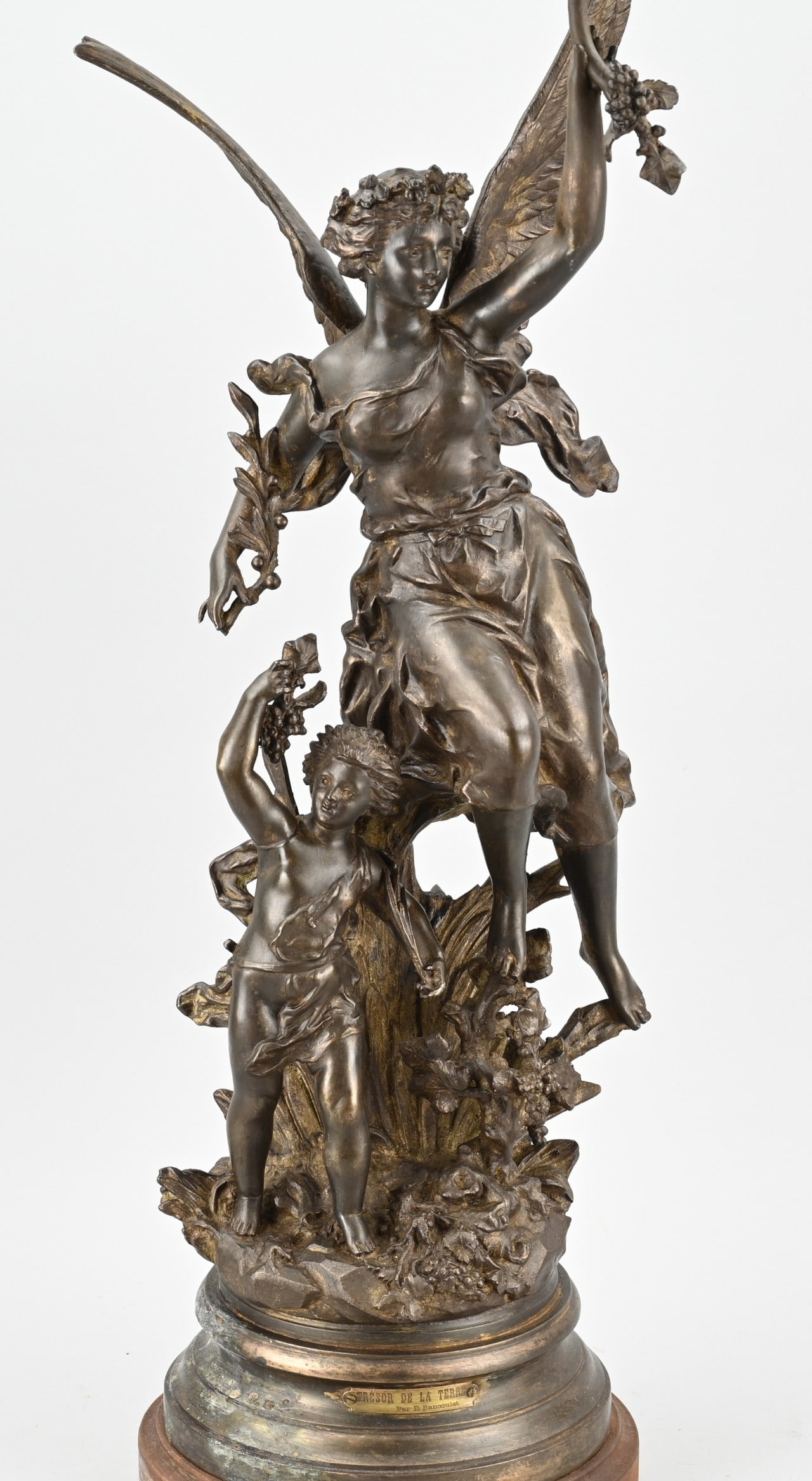 French ball pendulum clock, 1900 - 2