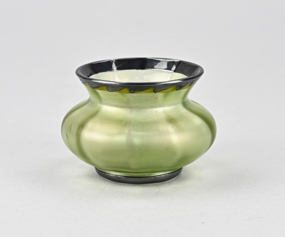 Vase with silver overlay - 2