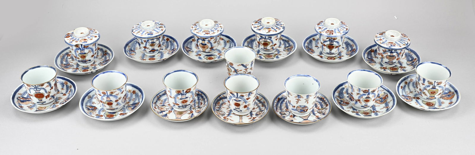 Lot of Chinese Imari porcelain (1 of 1)
