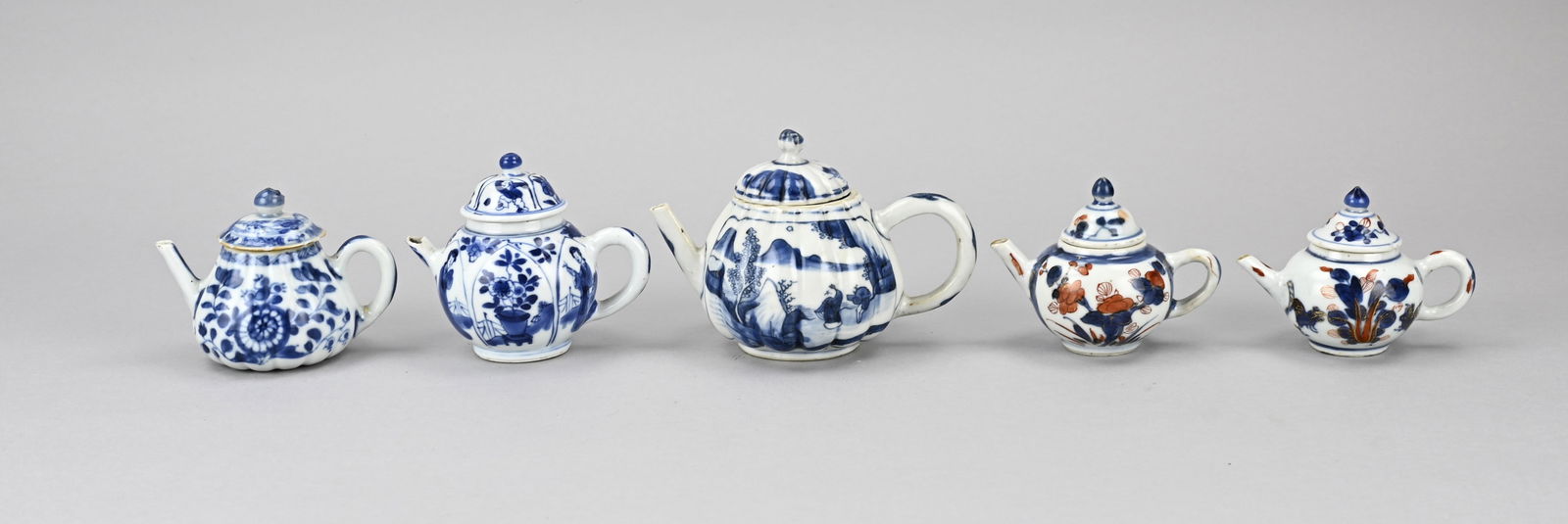 5 Various Chinese teapots (1 of 2)