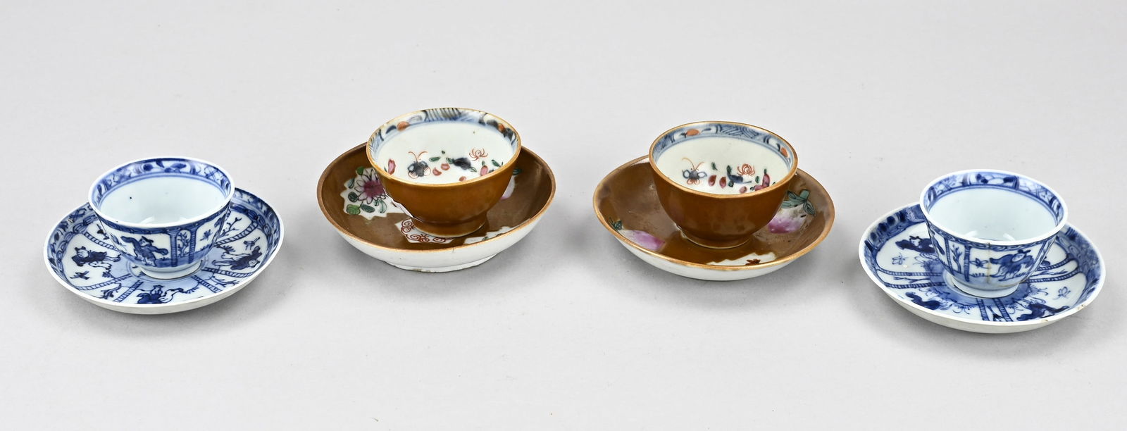 4x Chinese cup + saucer (1 of 1)