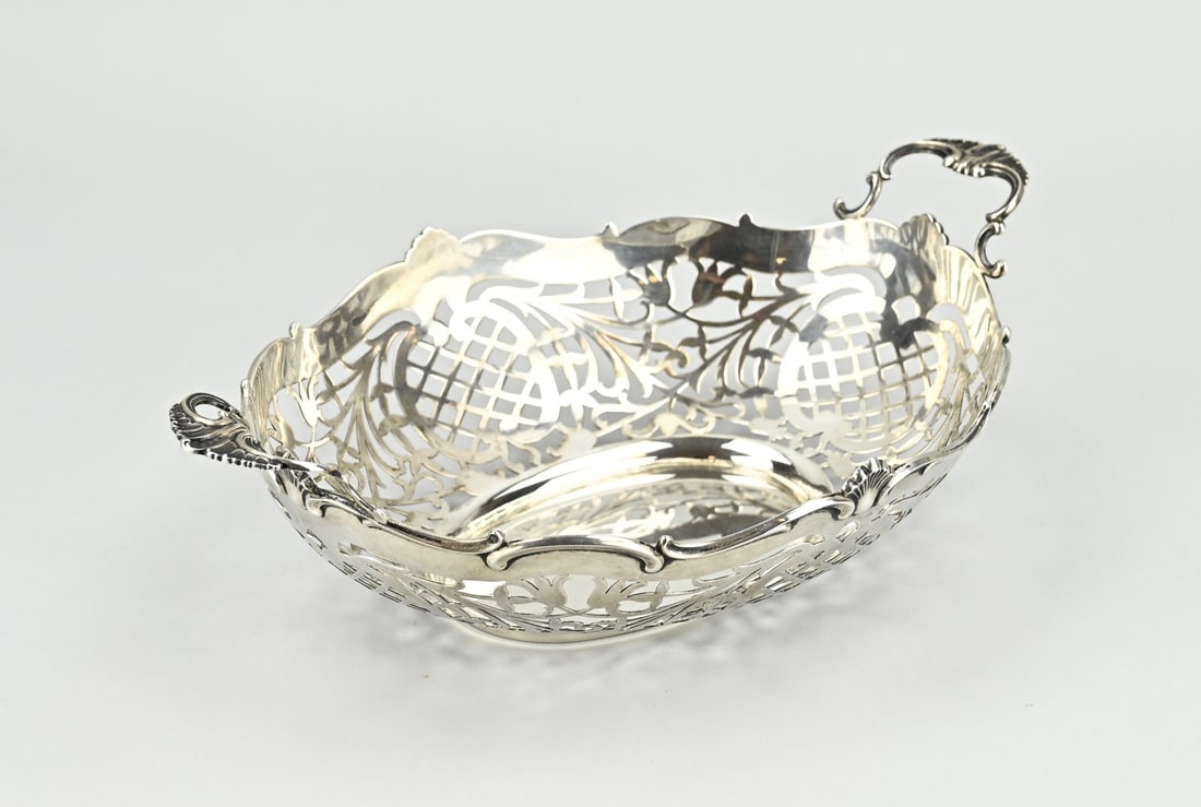 Silver bread basket - 2