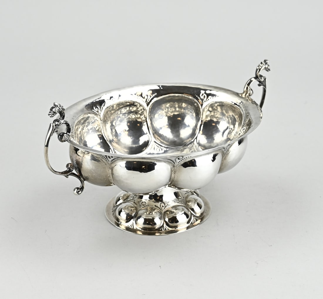 Silver brandy bowl - 2