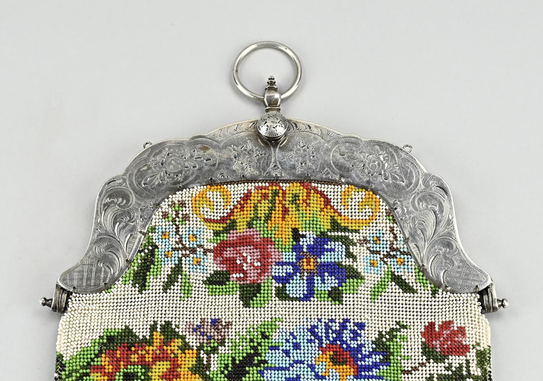 Silver bag bracket - 2