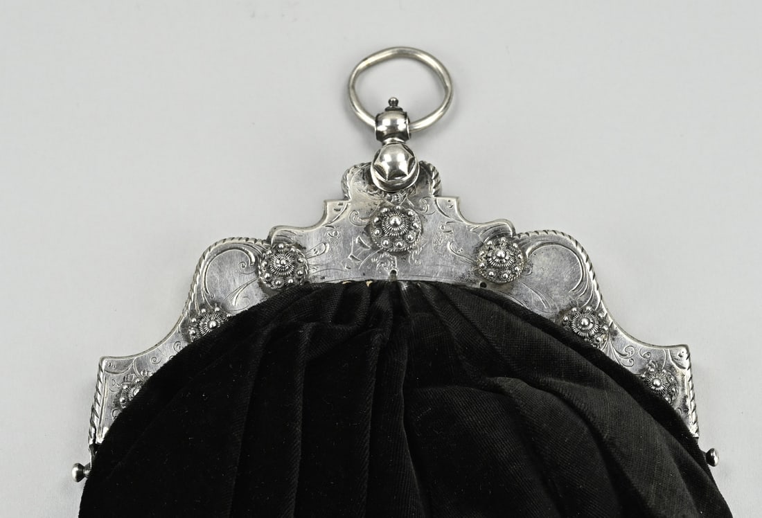 Silver bag bracket - 2