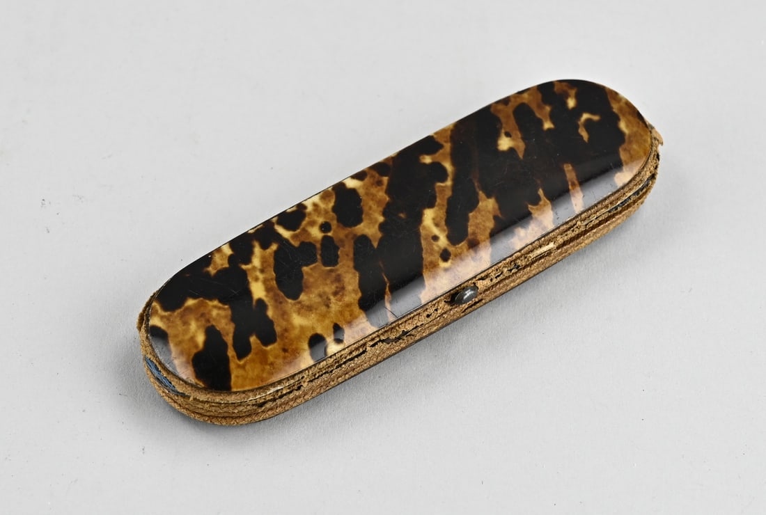 Glasses case with gold work - 2