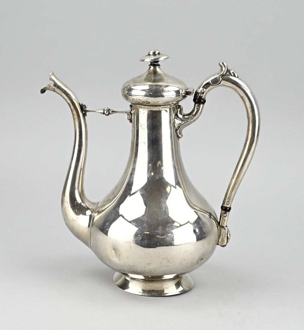 Silver coffee pot - 2