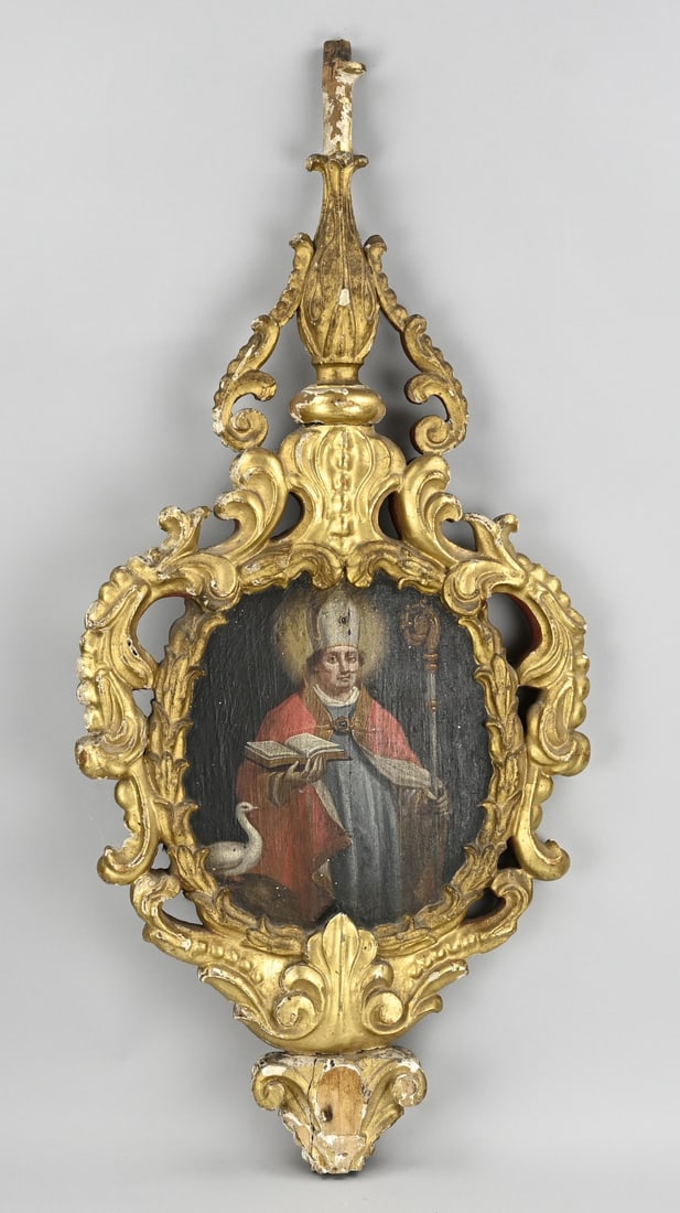 Procession staff/painting (double sided) - 2