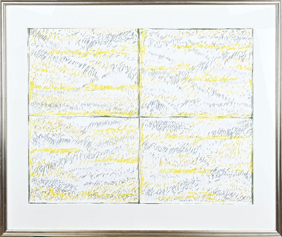 Jan Wolkers, Abstract: Jan Wolkers. 1925 - 2007. No. 76 - 150. Lithograph on paper. Dimensions: H 58 x W 78 cm. In good condition.