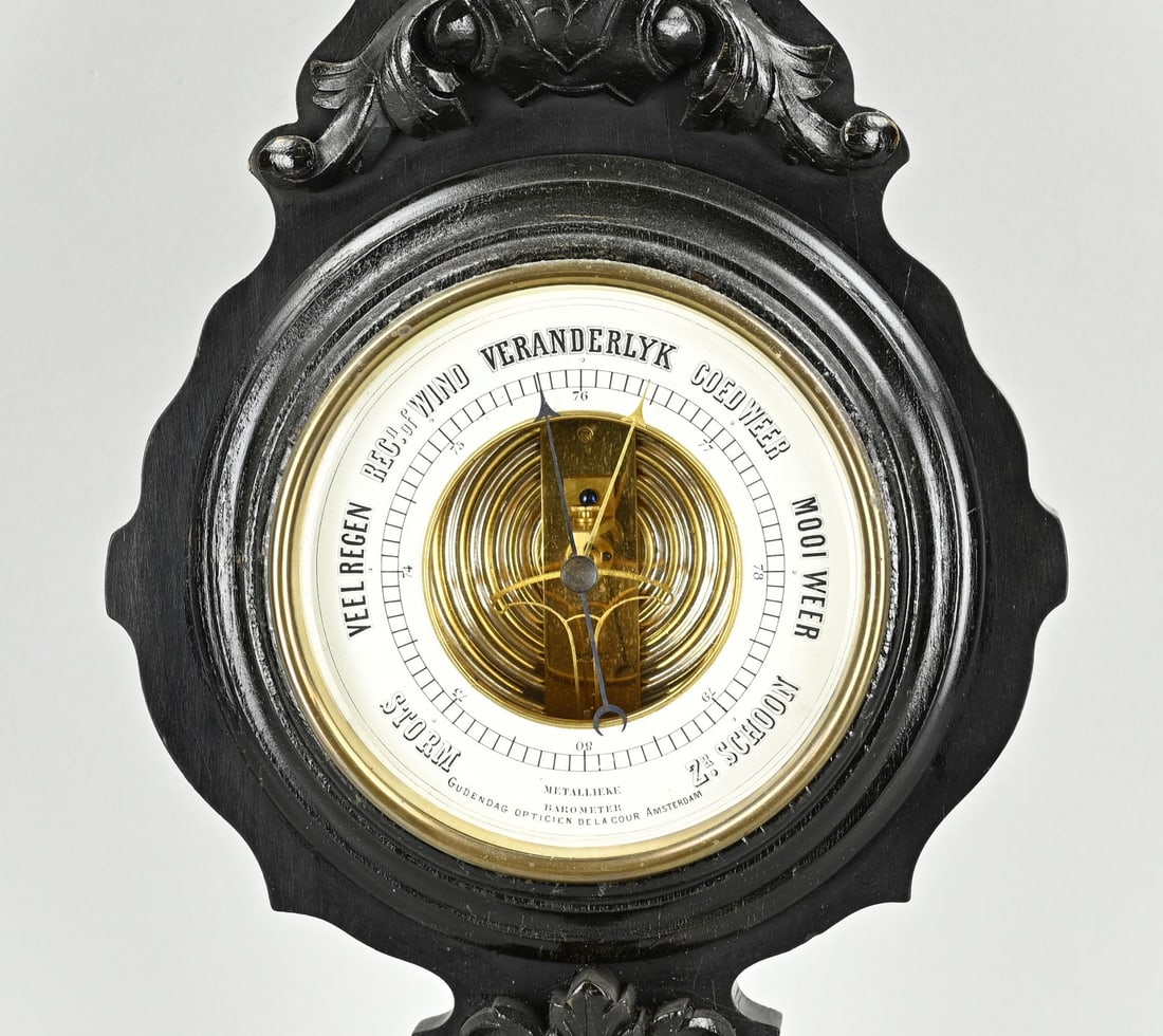 Antique barometer, L 75 cm. - 2