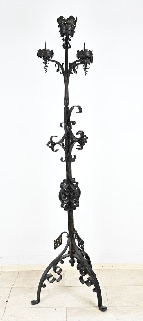 Gothic candlestick, H 220 cm. - 3