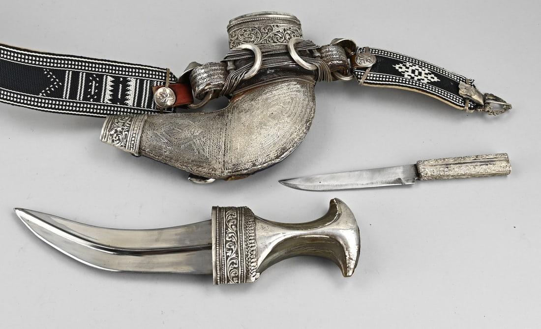 Silver dagger & knife - 3