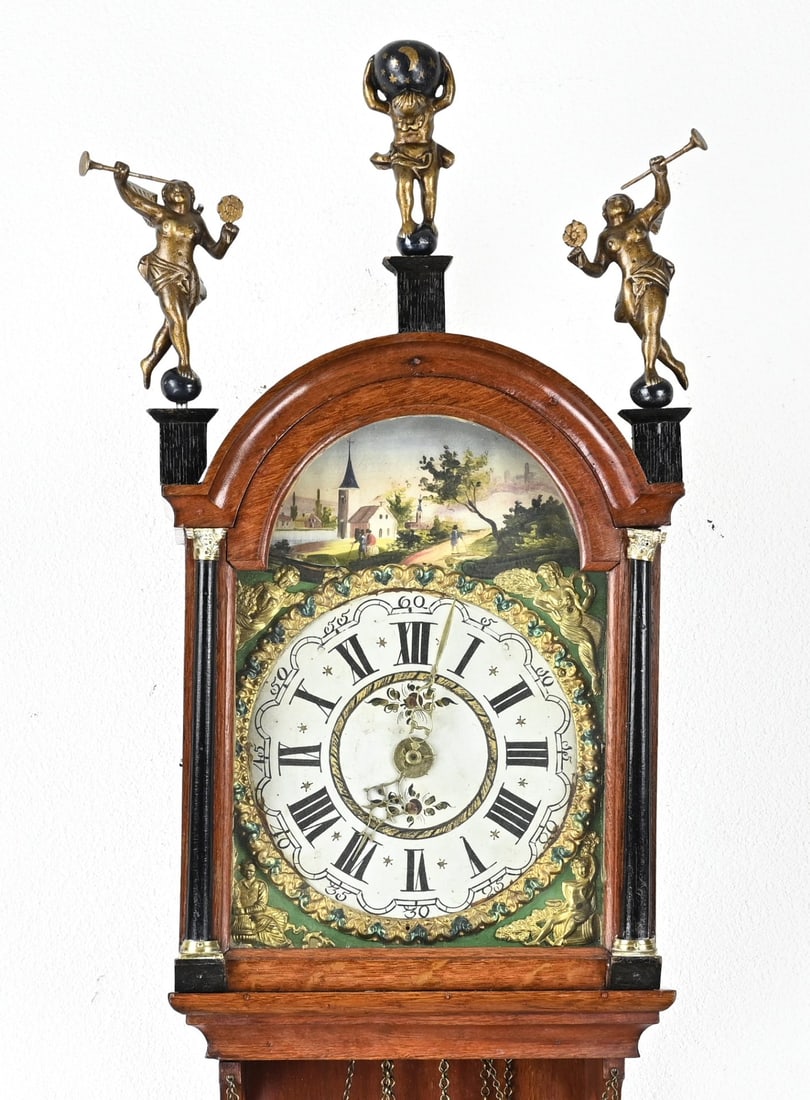 Frisian tail clock, 145 cm. - 2